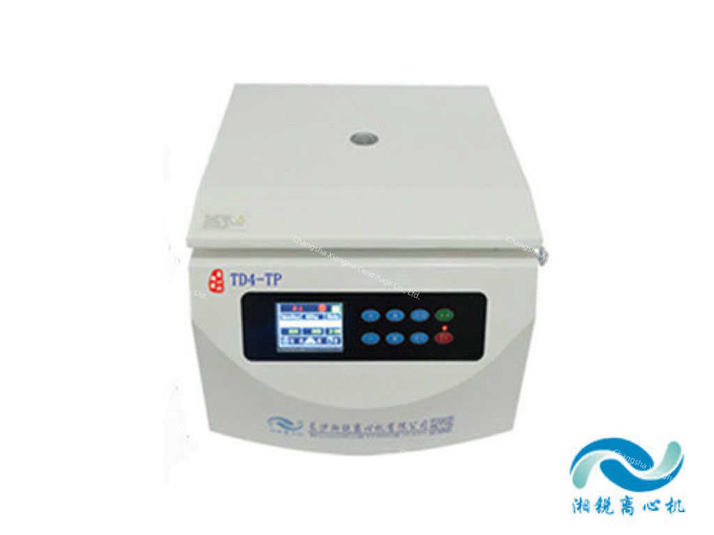 12 X2ml Rotor Capacity Medical Centrifuge Machine with AC220V 50Hz 5A Power Supply and 1min-999min Time Range